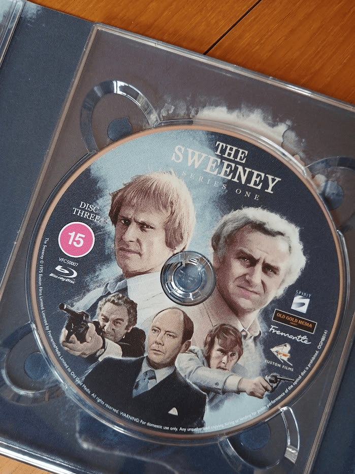 The Sweeney 50th Anniversary&nbsp;Blu-ray
